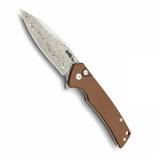 Туристичний складаний ніж Karda J313BR Brown сталь VG-10 (KB74)