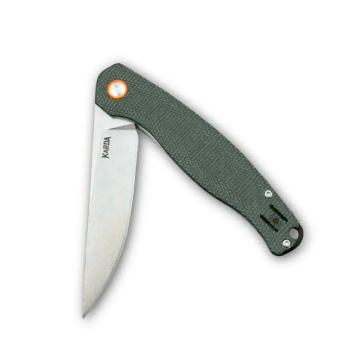 Складной нож туристический Karda J328G Green сталь D2 (KB75)