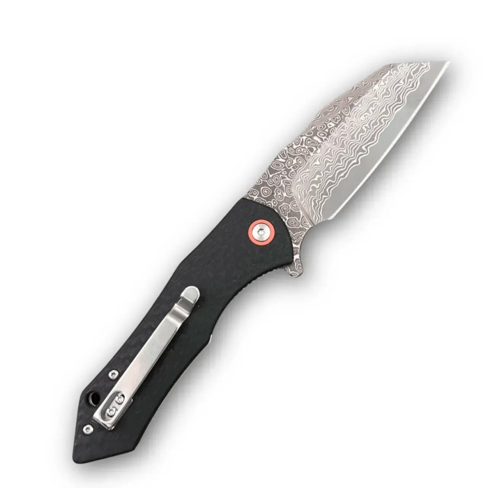 Складной нож туристический Karda J338B Black сталь VG-10 (KB76)
