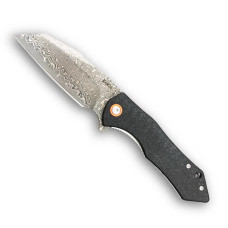 Складаний ніж туристичний Karda J338B Black сталь VG-10 (KB76)