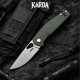 Складной нож туристический Karda J265O Olive сталь D2 (KB79)
