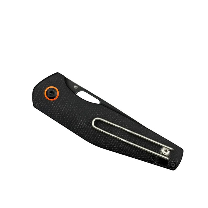 Складной нож туристический Karda J325B Black сталь D2 (KB80)