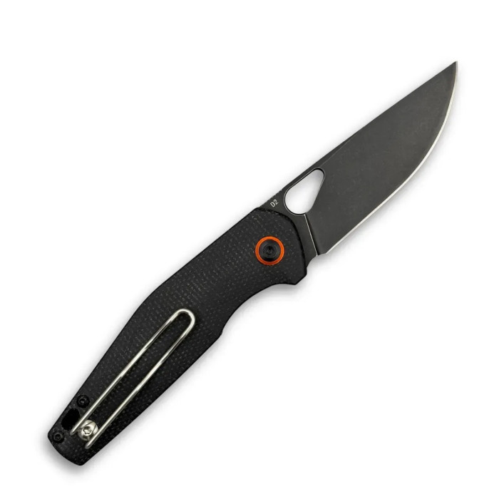 Складной нож туристический Karda J325B Black сталь D2 (KB80)
