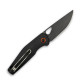 Складной нож туристический Karda J325B Black сталь D2 (KB80)