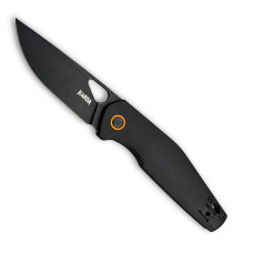 Складаний ніж туристичний Karda J325B Black сталь D2 (KB80)