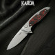 Складной нож Karda J214R Carbon сталь M390 (KB82)