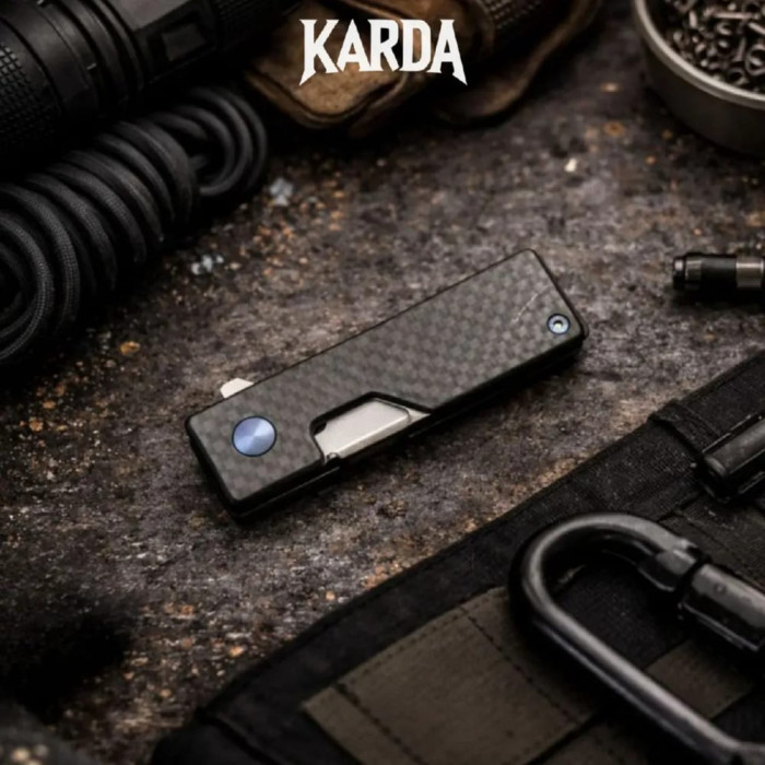 Нож складной Karda Mini J239 Tanto сталь D2 (KB84)