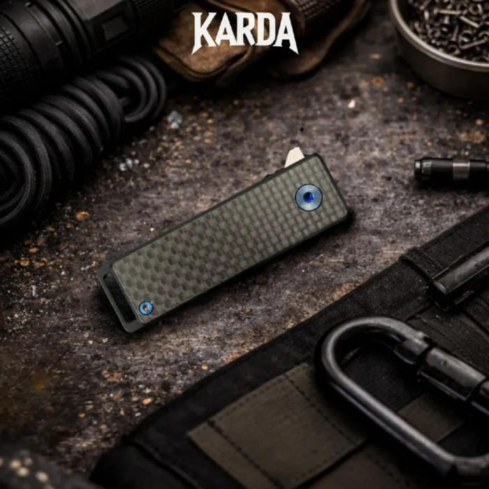 Нож складной Karda Mini J239 Tanto сталь D2 (KB84)