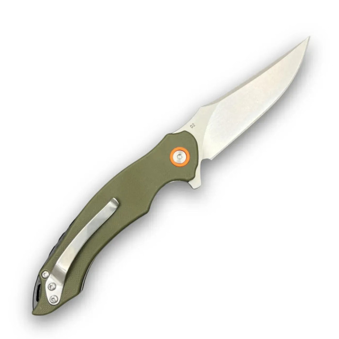 Туристический складной нож Karda J307G Green сталь D2 (KB85)