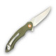 Туристический складной нож Karda J307G Green сталь D2 (KB85)