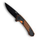 Складной нож туристический Karda J333 Orange сталь D2 (KB88)