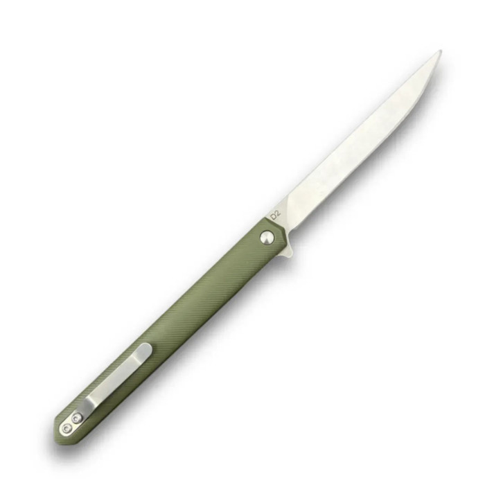 Нож складной карманный Karda MK097GT Army Green сталь D2 (KB89)