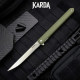Нож складной карманный Karda MK097GT Army Green сталь D2 (KB89)