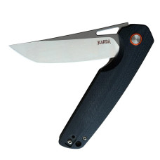 Туристический складной нож Karda J145 Black Tanto D2 (KB9) 1673