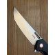 Туристический складной нож Karda J145 Black Tanto D2 (KB9) 1673