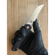 Туристический складной нож Karda J145 Black Tanto D2 (KB9) 1673