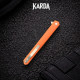 Нож складной карманный Karda MK097OD orange handle Drop blade NS сталь D2 (KB90)