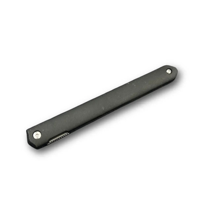 Нож складной карманный Karda MK097BD black handle Drop blade NS сталь D2 (KB91)
