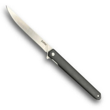 Нож складной карманный Karda MK097BD black handle Drop blade NS сталь D2 (KB91)