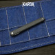 Нож складной карманный Karda MK097BD black handle Drop blade NS сталь D2 (KB91)