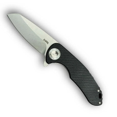 Складаний ніж туристичний Karda J1317 Black сталь D2 (KB92)
