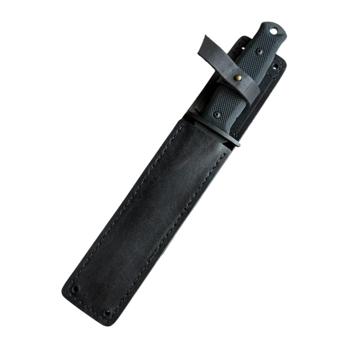 Outdoor нож Танто K013BL сталь 60С2А с чехлом (KLD12)
