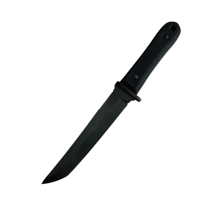 Экспедиционный нож «Цунами» K003BL (KLD6) сталь 60С2А черный с чехлом
