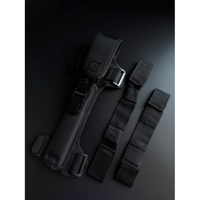 Outdoor нож KN1202 сталь D2 с чехлом и подвесом