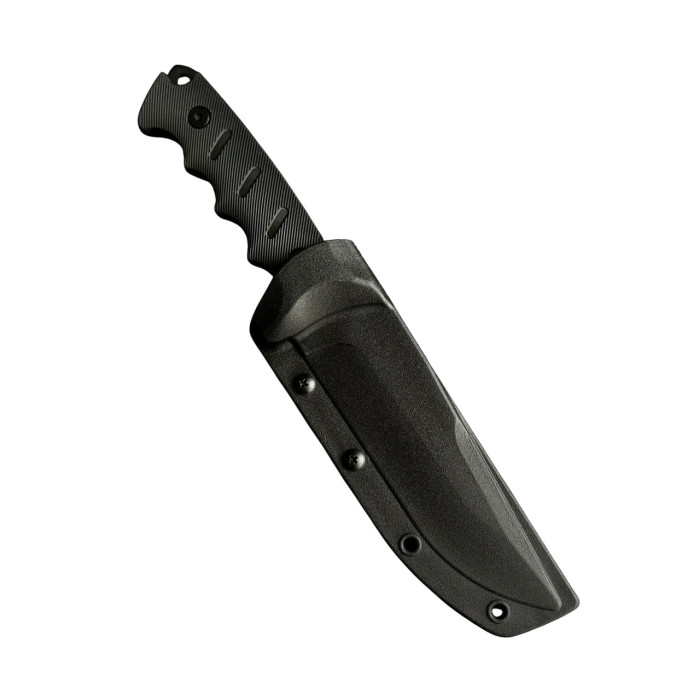 Нож туристический походный 2-418 сталь D2 (KN1204) черный
