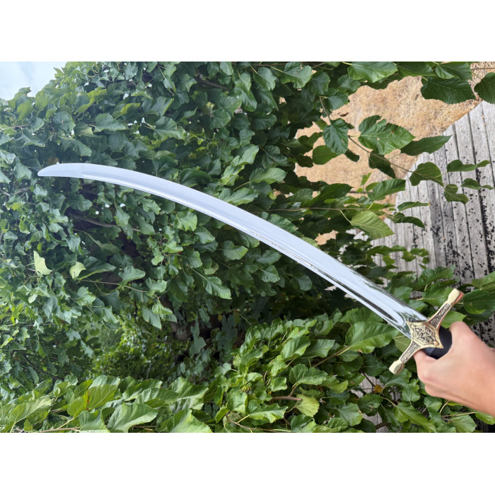 Казацкая сабля ручной работы "Богдан Хмельницкий" сталь 40х13 Gorillas BBQ KN202