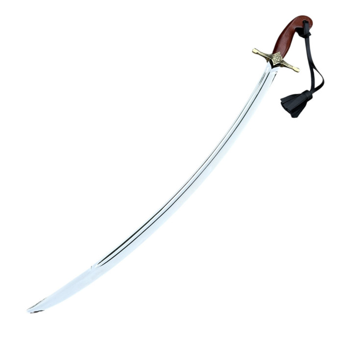 Казацкая сабля ручной работы "Петро Дорошенко" с ножнами сталь AISI 304 Gorillas BBQ KN204