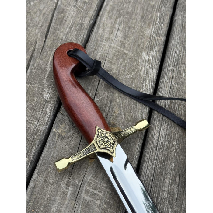 Казацкая сабля ручной работы "Петро Дорошенко" сталь AISI 304 Gorillas BBQ KN205