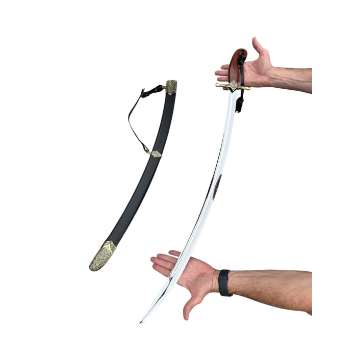 Казацкая сабля ручной работы "Петро Дорошенко" сталь AISI 304 Gorillas BBQ KN205