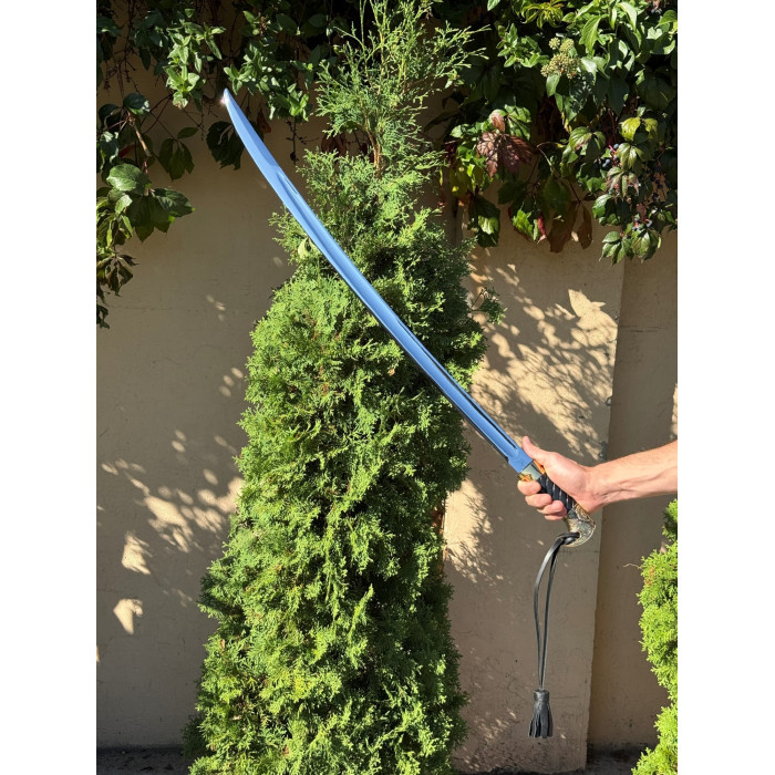 Казацкая шашка на подарок "Иван Мазепа" ручной работы с ножнами Gorillas BBQ KN209