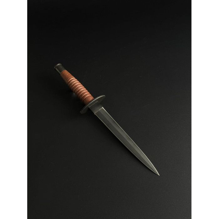 Нож кортик Ягуар коричневый Gorillas BBQ сталь х12мф KN235