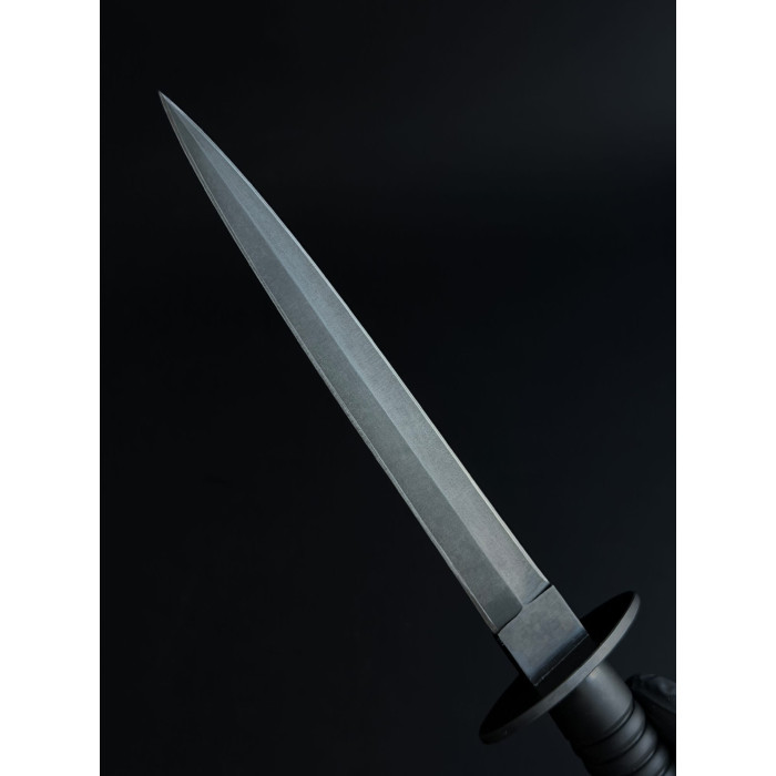 Нож кортик Ягуар черный Gorillas BBQ сталь х12мф KN243