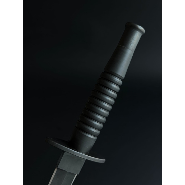 Нож кортик Ягуар черный Gorillas BBQ сталь х12мф KN243