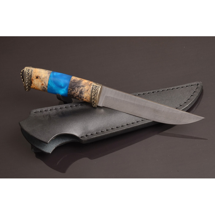 Нож из дамасской стали Железный классическая модель RVD127 (Н0787)
