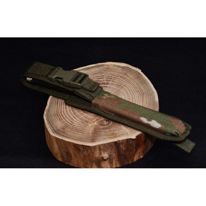Нож универсал Тихо прийшов сталь N690 в ножнах RVD31 (Н0426) с чехлом