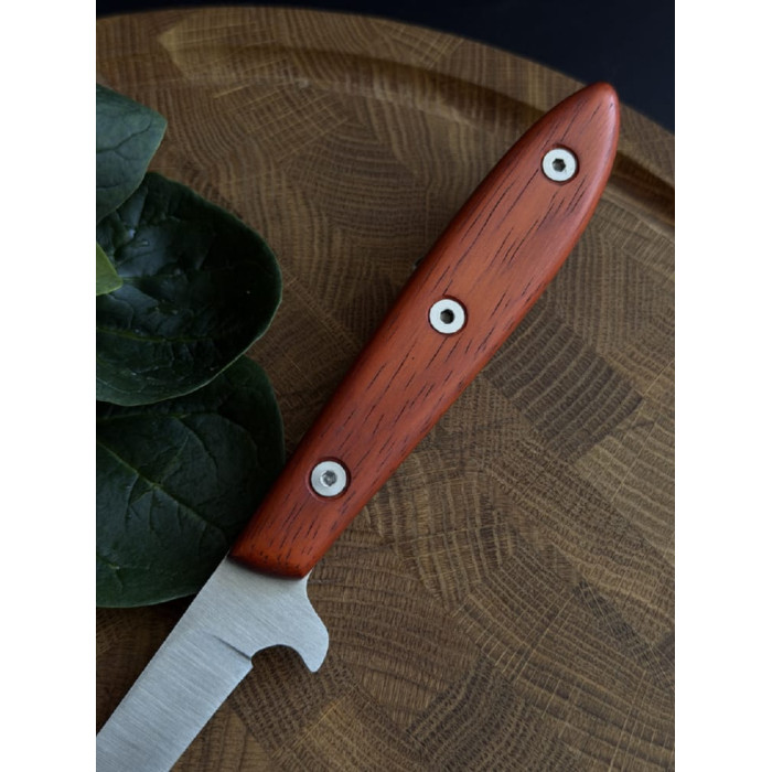 Филейный кухонный нож красный 0081 сталь EN 1.4116 (SK113)