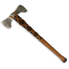 Скандинавский топор ручной работы "ТОР" сталь 65г Gorillas BBQ TR61