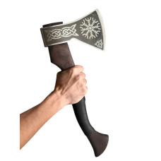 Топор скандинавский ручной работы "Скиф 2.0" cталь 65Г Gorillas BBQ TR75