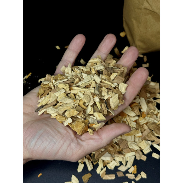 Универсальная щепа для копчения - яблоня, 1кг KPT7