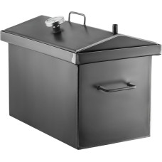 Двухъярусная коптильня "М" с тремя крючками и термометром, 2мм металл Gorillas BBQ KPT1