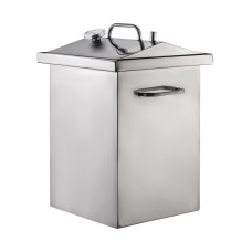 Вертикальная коптильня из нержавеющего металла, с термометром, 1.5мм металл Gorillas BBQ KPT43