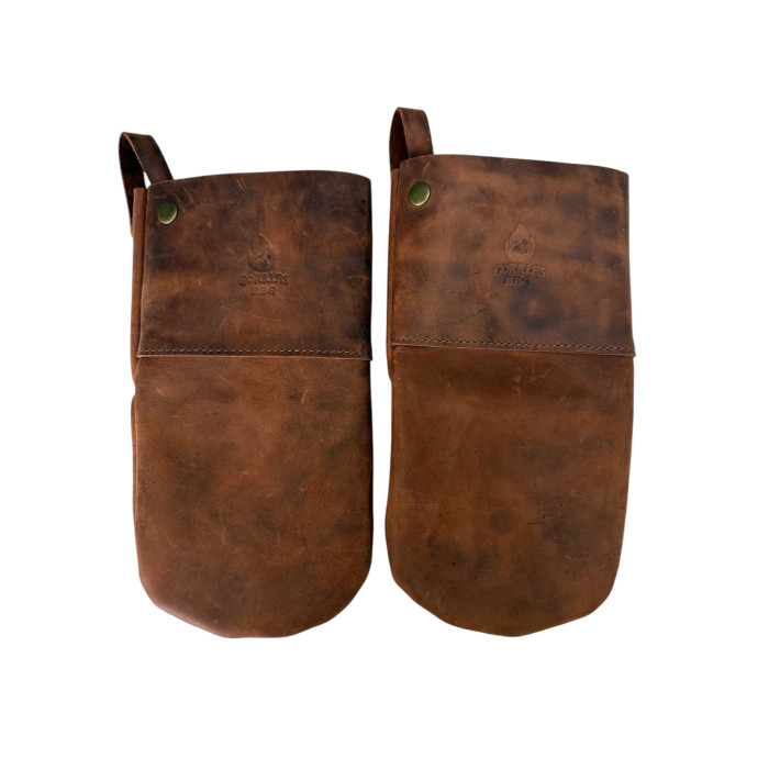 Рукавица для гриля кожа 2 шт. Gorillas BBQ FR47