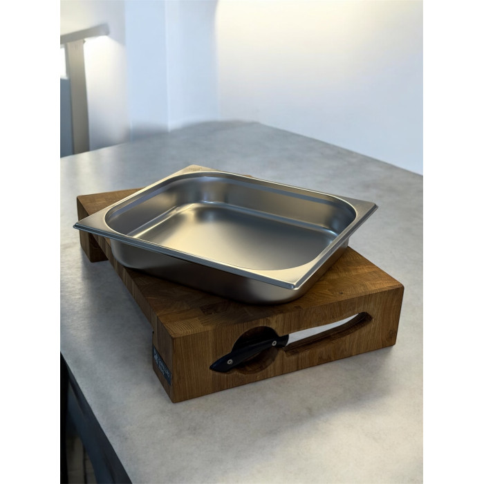 Набор кухонный торцевая доска с гастроемкостью и набором из 2-х ножей Gorillas BBQ DS59