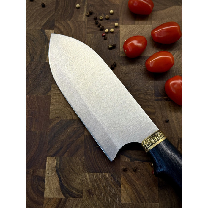 Тяпка кухонная с гербом Серб сталь 65Х13 Gorillas BBQ KN186