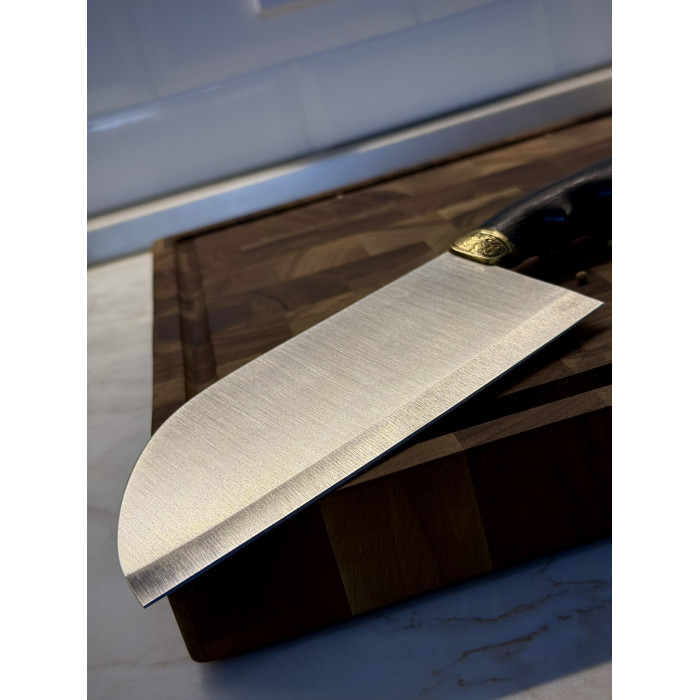 Тяпка кухонная Герб 2.0 сталь 65Х13 Gorillas BBQ KN187