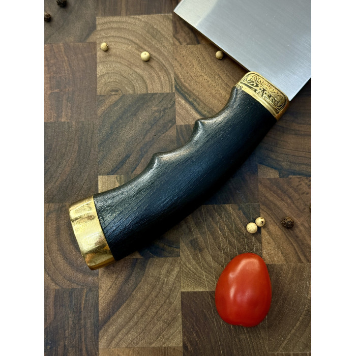 Тяпка кухонная Герб 2.0 сталь 65Х13 Gorillas BBQ KN187